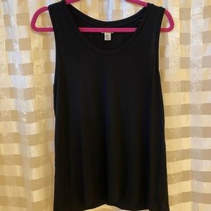 Super soft black tank top